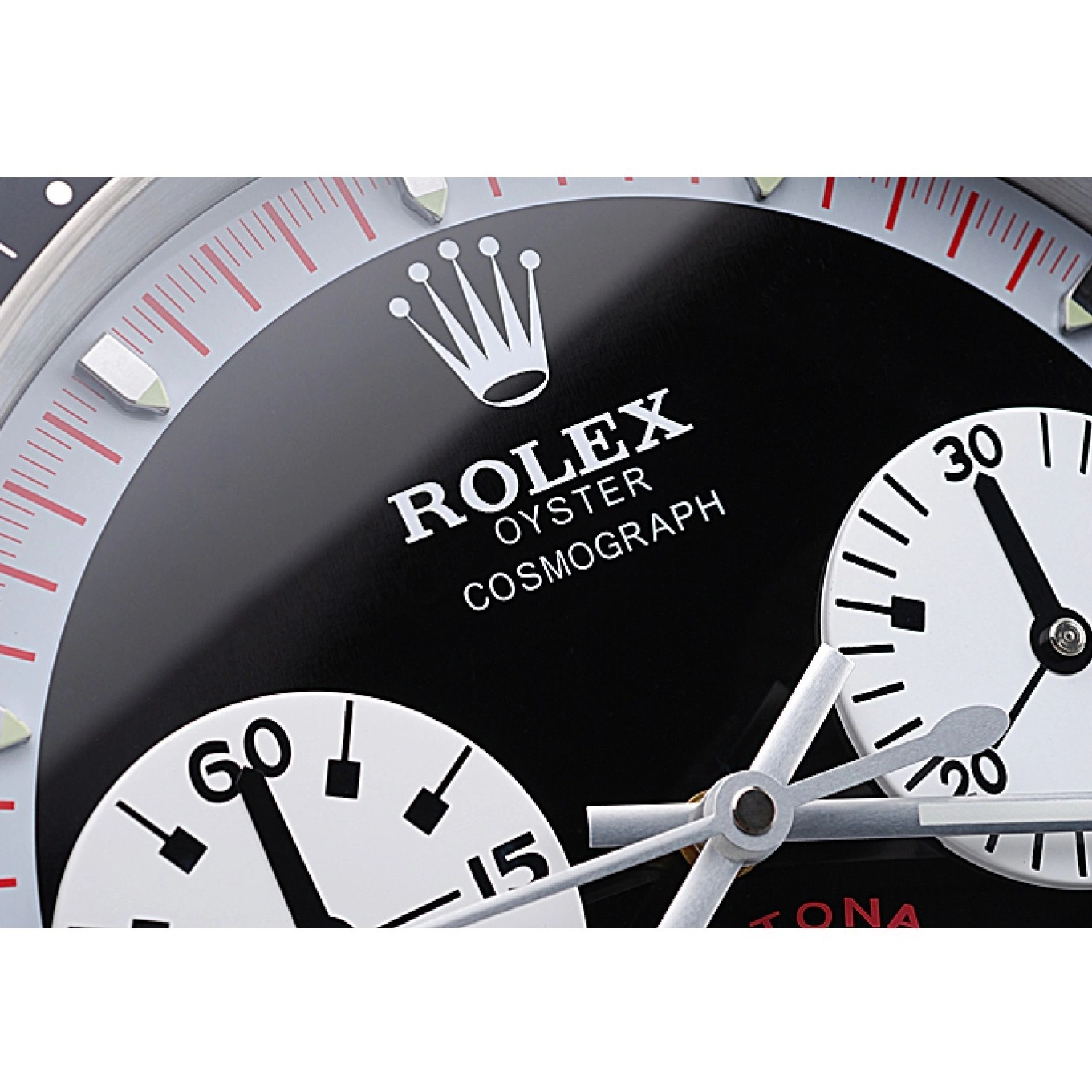 Aaa replica watch Rolex Daytona Clock Cosmograph 622480 Black-Red Wall 0825